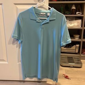 Calvin Klein light blue polo